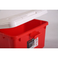 Large hard plastic storage boxes for trunk